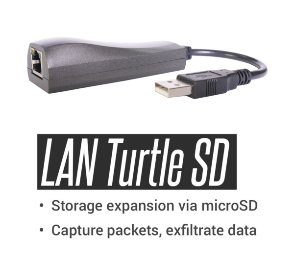 LAN Turtle SD + Book Hak5