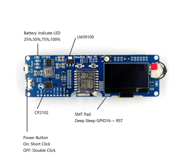 WiFi Deauther OLED V5