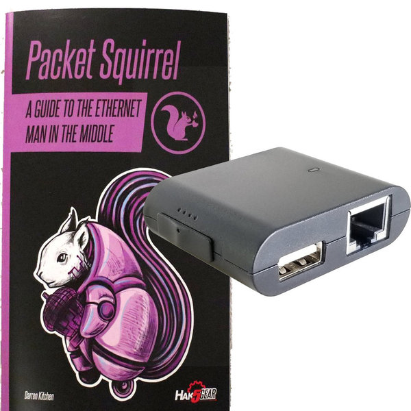 Packet Squirrel + Book