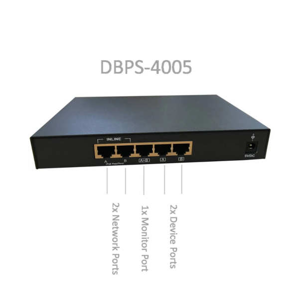 10/100/1000Base-T GbE Network Bypass Switch/TAP